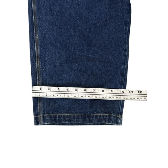 Vintage Paco Sport Jeans Men's 52x32 Baggy Wide Leg Y2K Elastic Waist Pockets - Picture 9 of 16